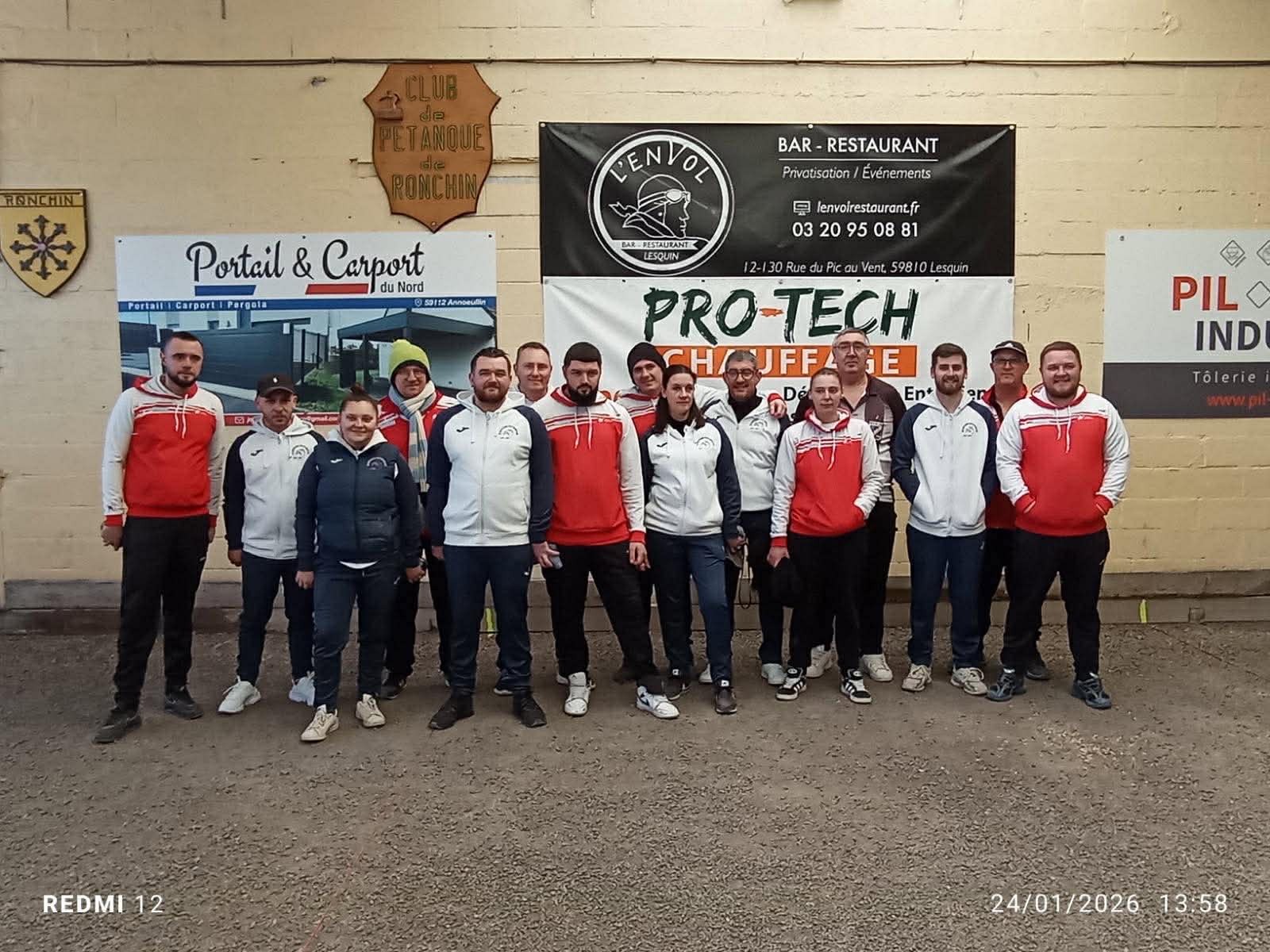 CDF Jeu provençal : Une première pour Ronchin Pétanque