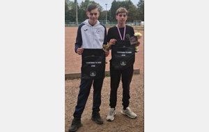 Jayson PINTE Vice Champion du Nord Junior