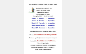 Qualif. à Escaudoeuvres
