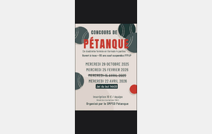 Concours +55ans à Petite Synthe