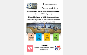 Qualif. hivernal à Armentières