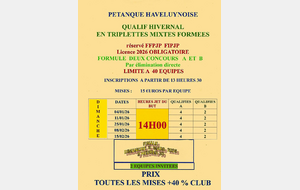 Finale hivernal à Haveluy