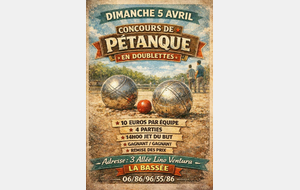 Concours Doublettes à La Bassée