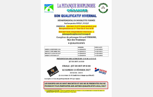Qualif. Hivernal à Houplines