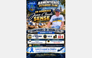 Hommage à JC. SENSE à Armentières