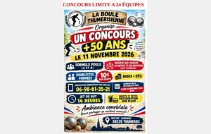 Concours +50ans à Thumeries