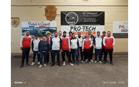 CDF Jeu provençal : Une première pour Ronchin Pétanque