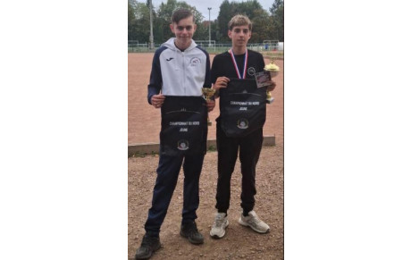Jayson PINTE Vice Champion du Nord Junior
