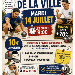 Grand Prix de la Ville "Masculins"