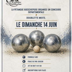 Concours doublette mixte