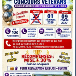 4 G/G Vétérans à Lomme