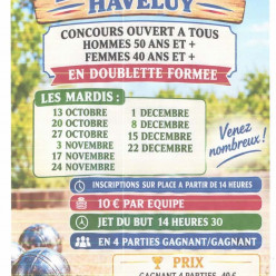 Concours +50ans à Haveluy