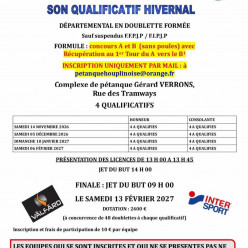 Qualif. Hivernal à Houplines