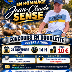 Hommage à JC. SENSE à Armentières